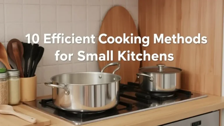Efficient Cooking Methods for Small Kitchens