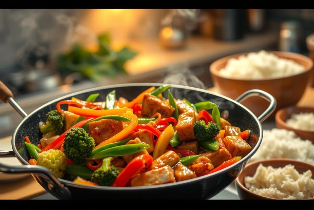 Asian-inspired stir-fry