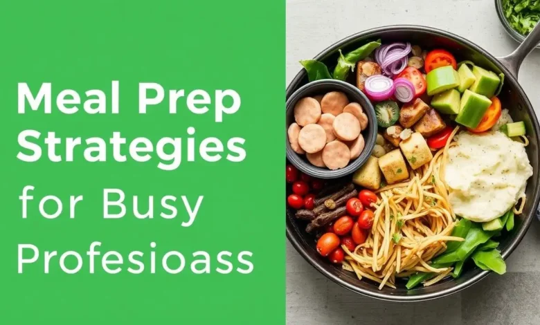 Meal Prep Strategies for Busy Professionals