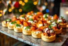 appetizers with puff pastry