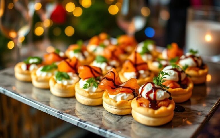 appetizers with puff pastry
