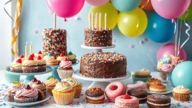 Birthday Desserts