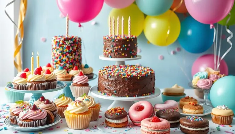 Birthday Desserts