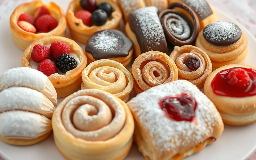 sweet puff pastry desserts