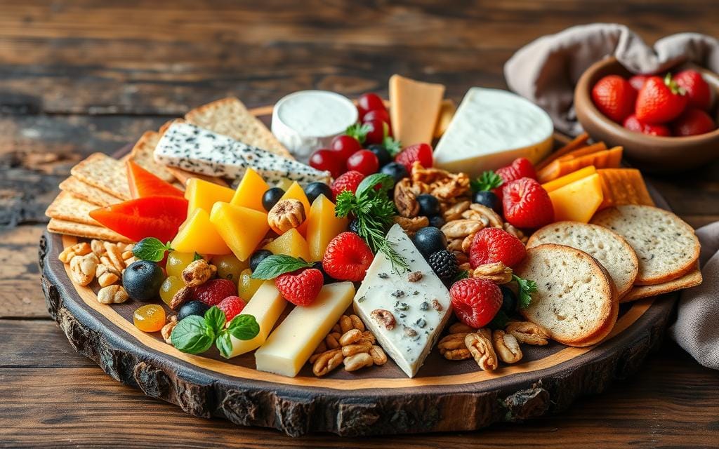 vegan cheese platters