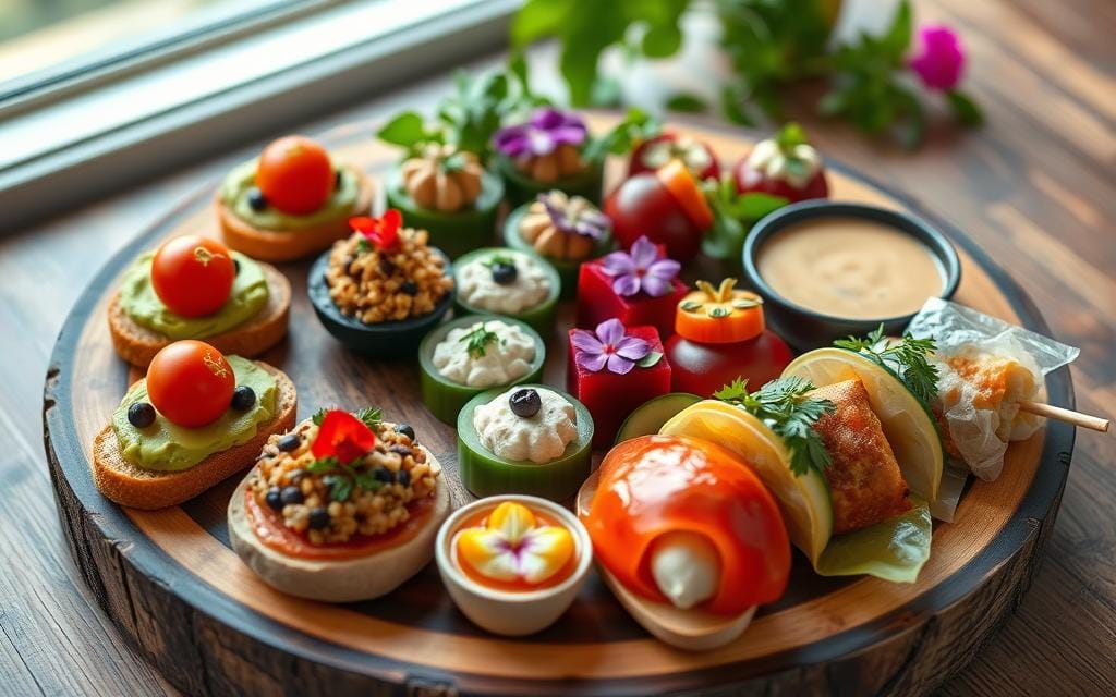 vegan finger foods